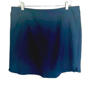 Adidas Golf Skort Navy Blue 3 Pockets Polyester Spandex L NWT